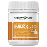 Healthy Care High Strength Garlic Oil 5000 150 Capsules